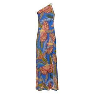 NWT FARM RIO
Macaw Flight midi dress, Small